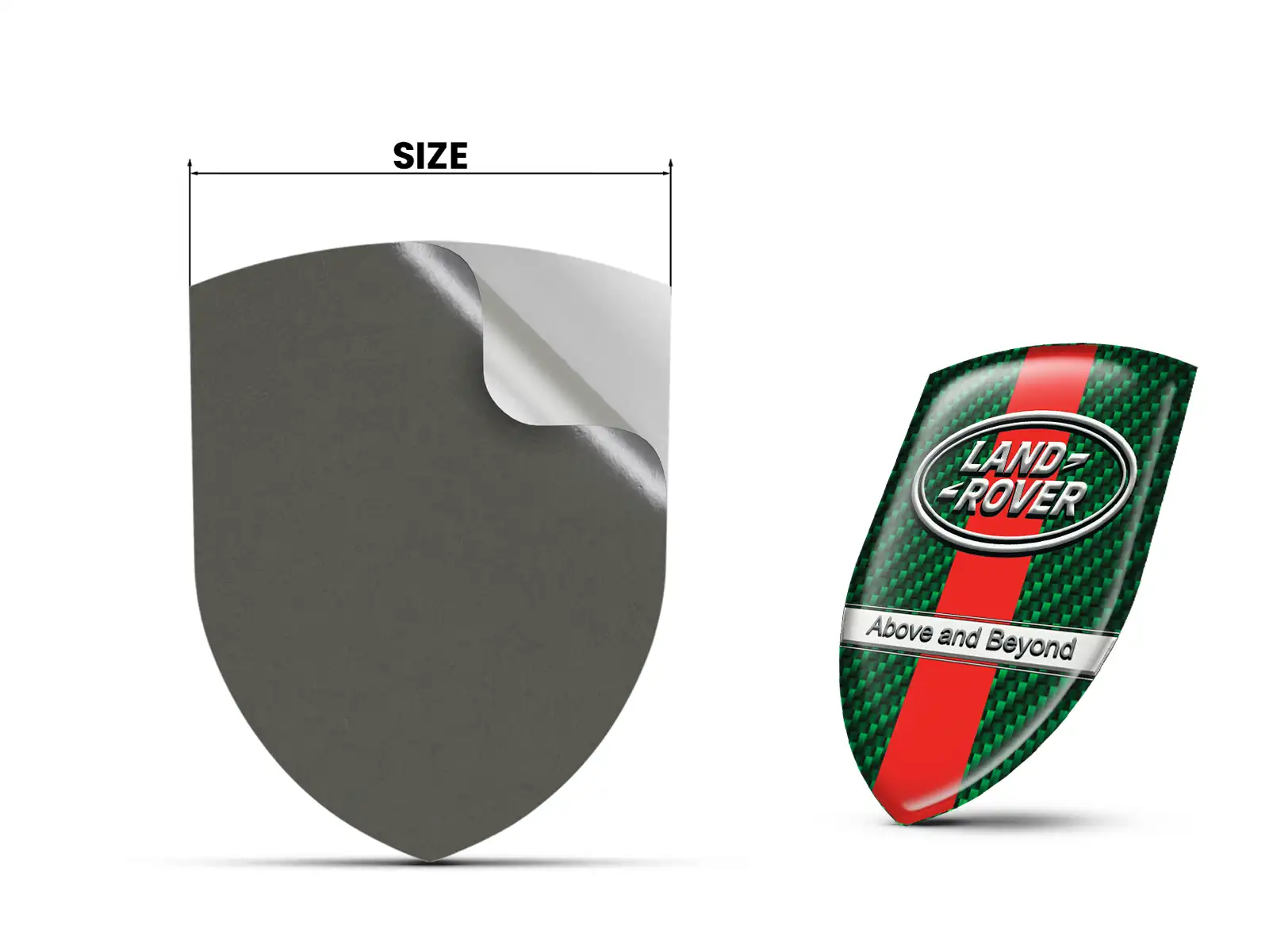 Land Rover Personalisierte Autosticker Stern Exklusiv Minimal